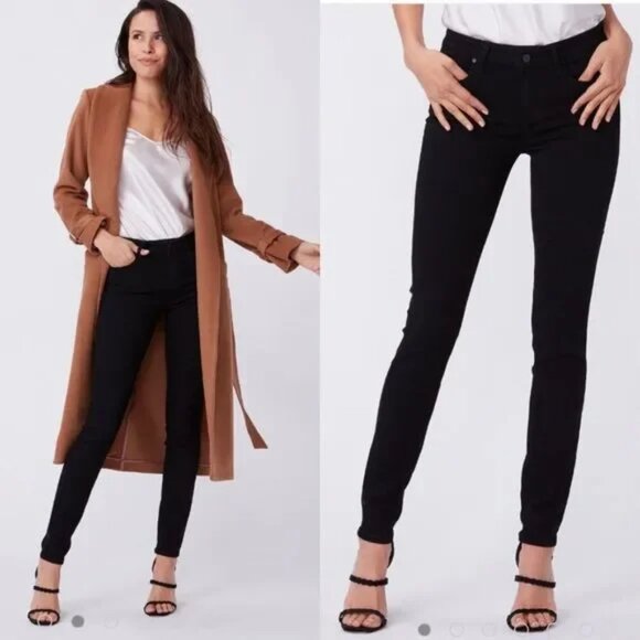 PAIGE Womens Size 28 Verdugo Black Ultra Skinny Jeans. No flaws. - Picture 1 of 4